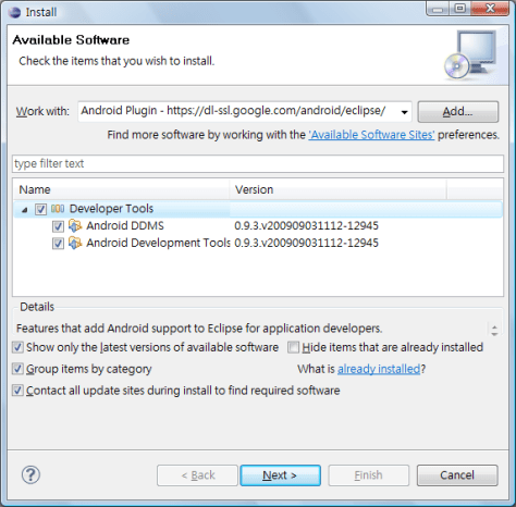 Install the ADT plugin Install the ADT plugin