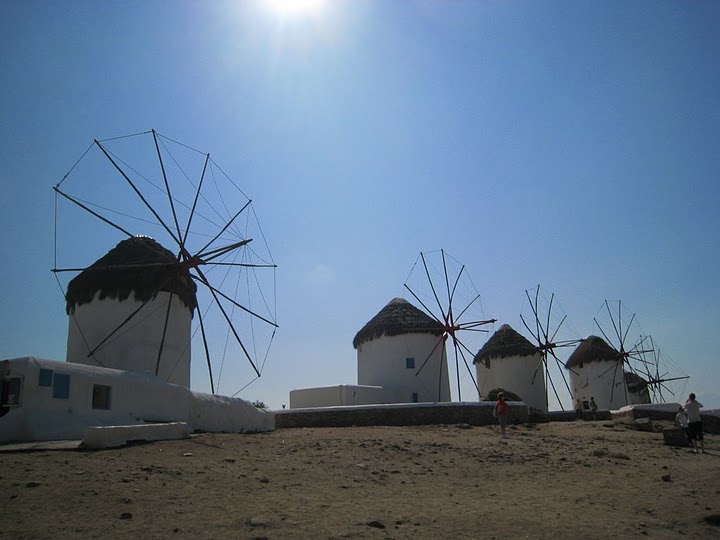 Windmills of Kato Milli