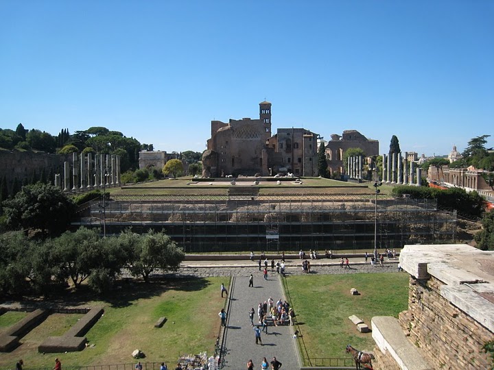 Romulus 同 Remus 被狼發現的地方