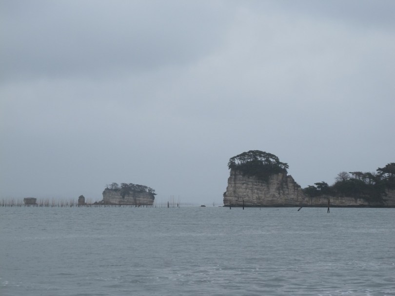 陰天下的松島灣