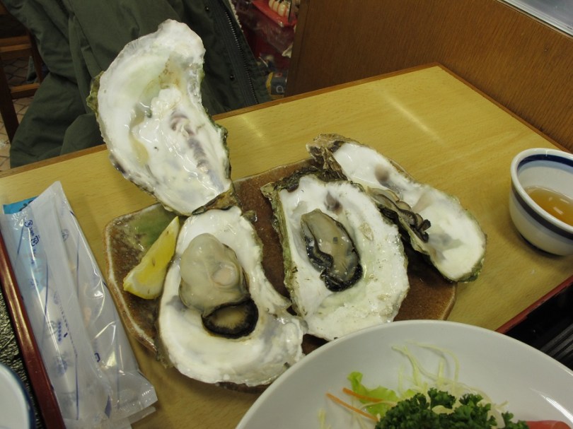 牡蠣A、牡蠣B與牡蠣C