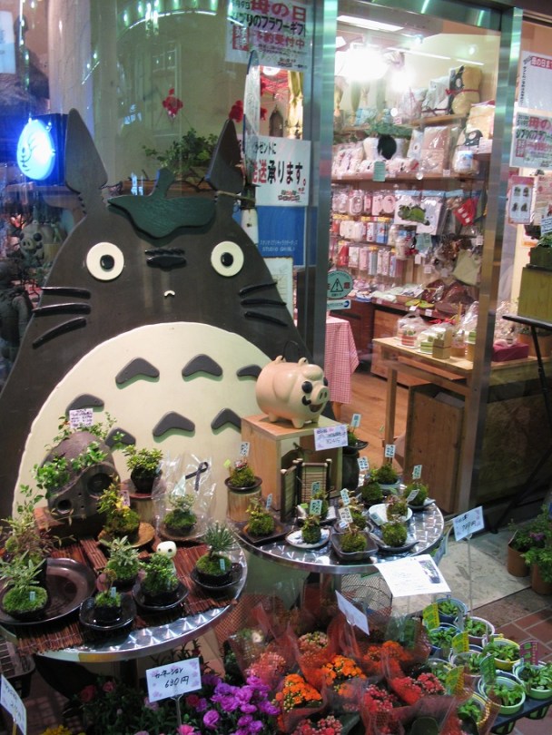 虎屋橫丁商店街的龍貓店