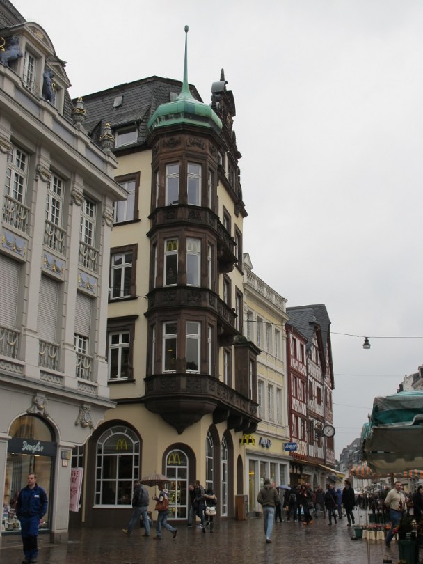 Trier中心的廣場