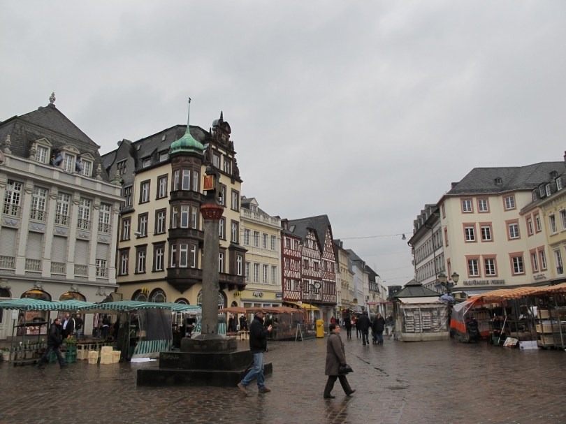 回到Trier中心的廣場