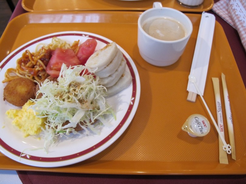 Hotel Green Selec的自助早餐