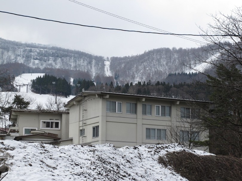 上面就是滑雪場