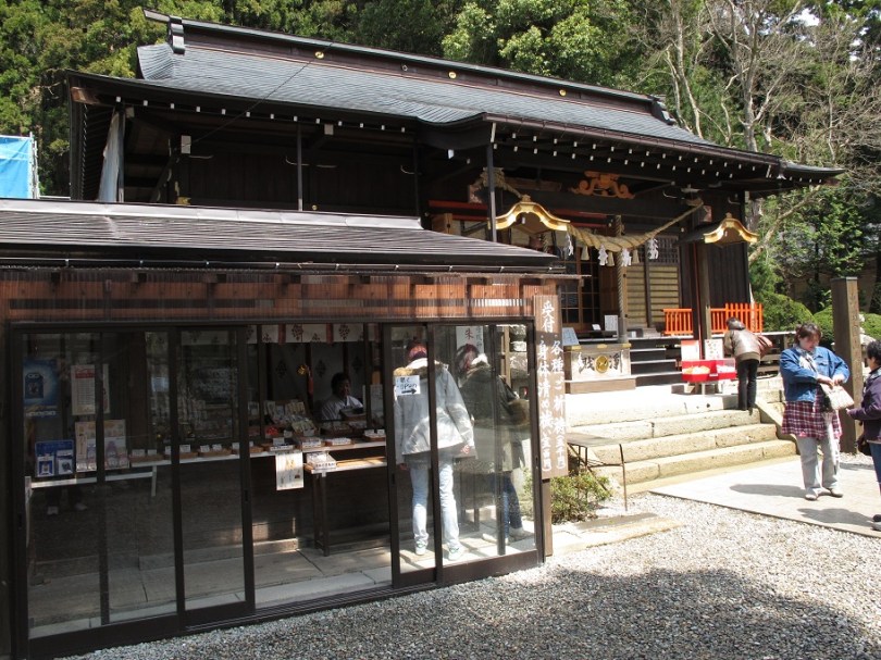 日枝神社與小賣店
