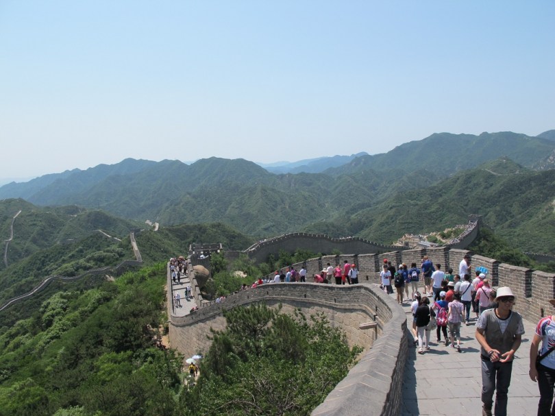 八達嶺長城已修葺得很好行