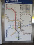每次旅行經常都要拍的地鐵路線圖
