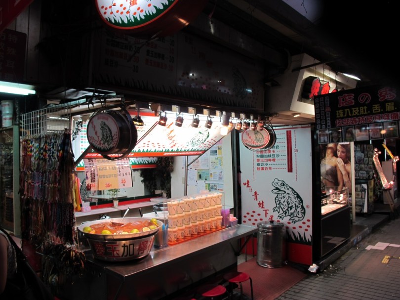 旅遊書所介紹的青蛙下蛋