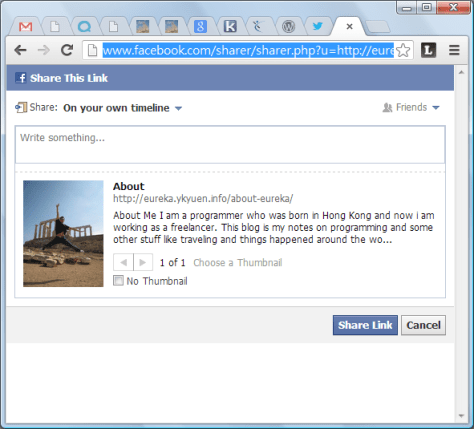 facebook-share-hyperlink