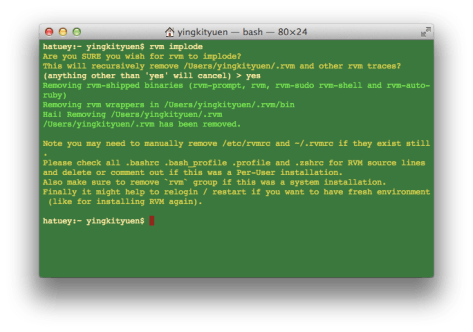 uninstall-rvm