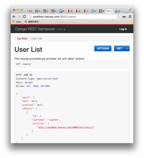 setup-django-rest-framework
